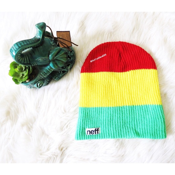 neff rasta beanie